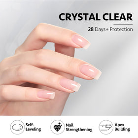 Close-up of GAOY Builder Gel application