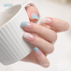 Close-up of GAOY Gel Nail Polish vibrant colours
