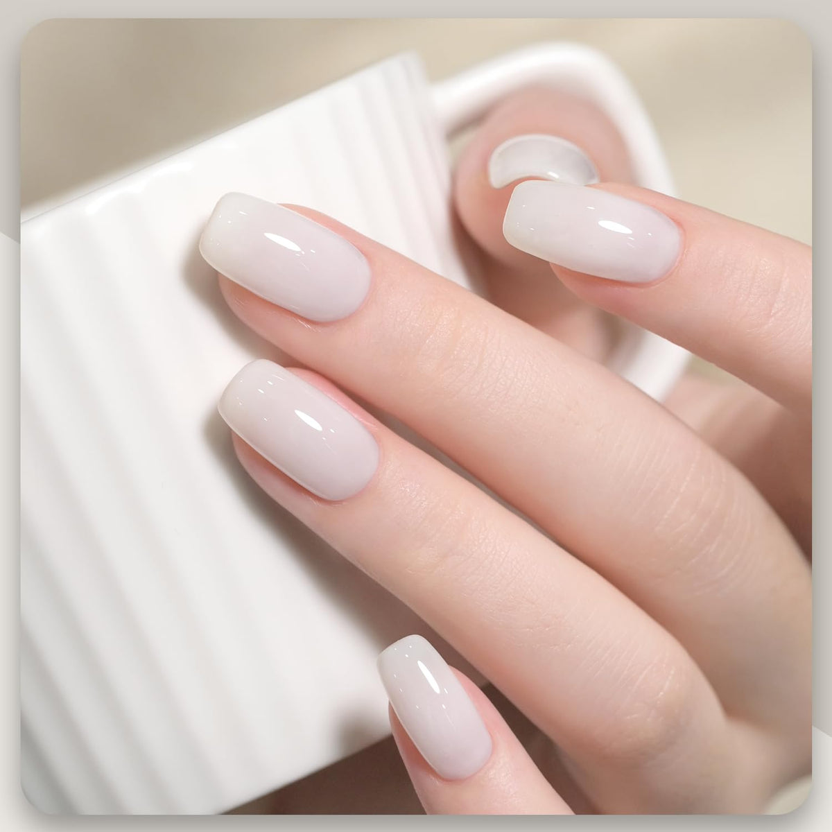 Close-up of GAOY Jelly Gel Nail Polish brush