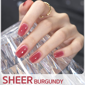 Close-up of GAOY Jelly Nude Gel Nail Polish brush