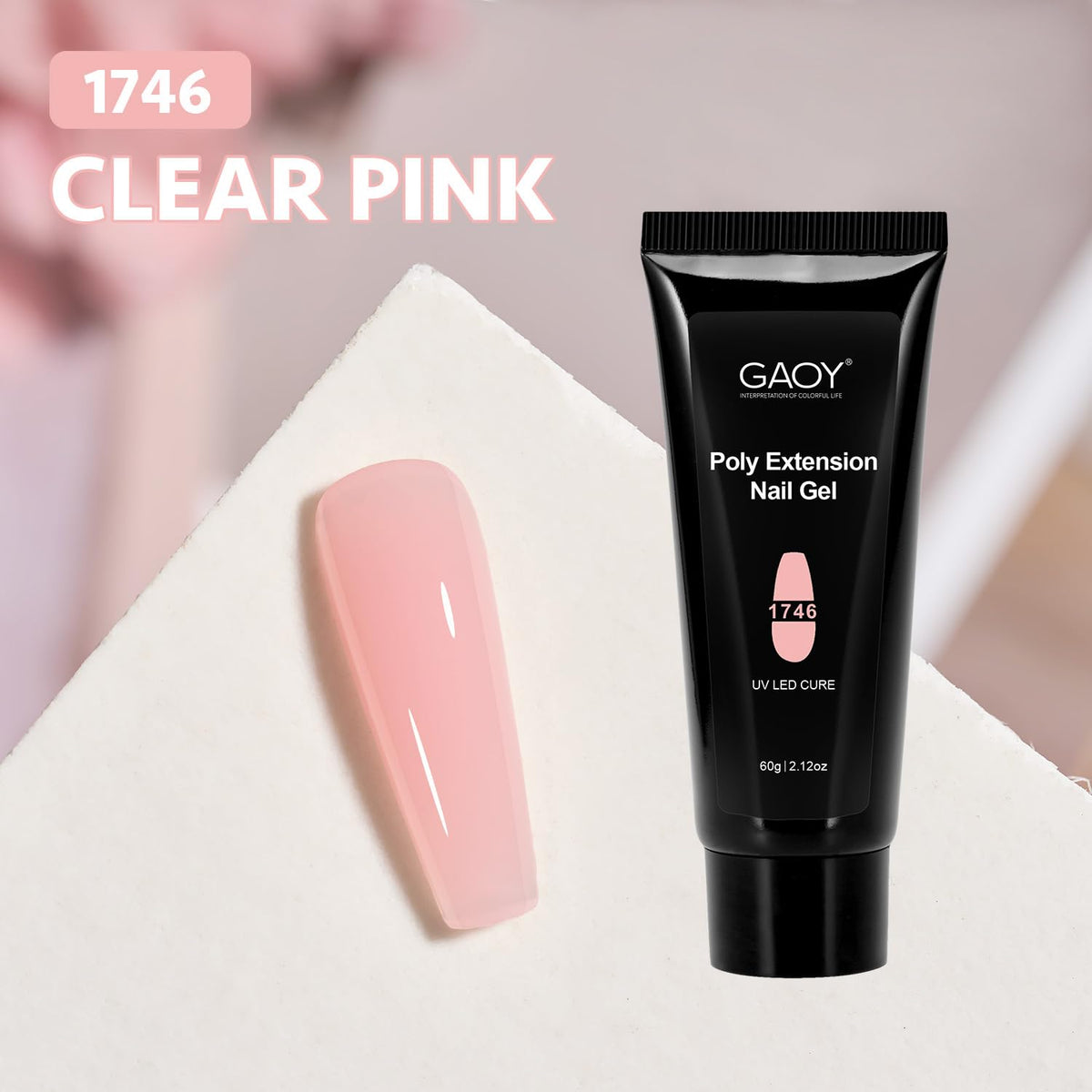 Close-up of GAOY Poly Gel texture