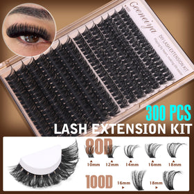 Close-up of Geeneiya waterproof lash bond and seal