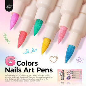 Close-up of GELLAKTIK Nail Art Pen 0.7mm fine tip