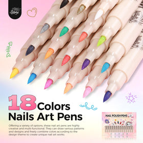 Close-up of GELLAKTIK Nail Art Pen 0.7mm fine tip