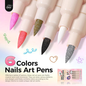 Close-up of GELLAKTIK Nail Art Pen 0.7mm fine tip