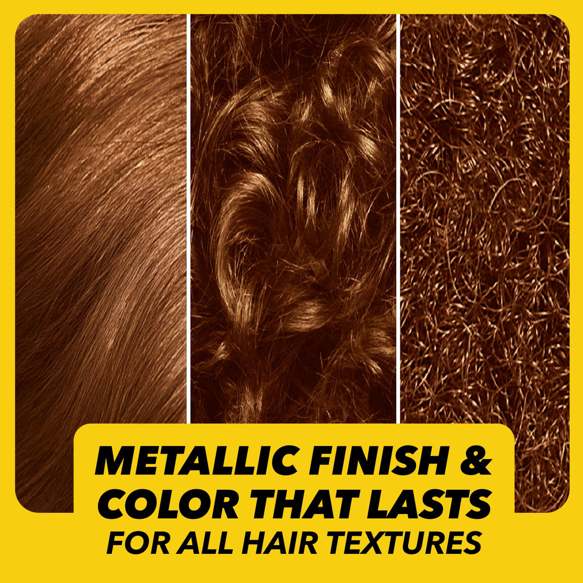 Close-up of Got2B Metallics Bronzed Copper hair dye cream