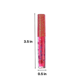 Close-up of Grape/Purple lip gloss wand from Expressions girl set