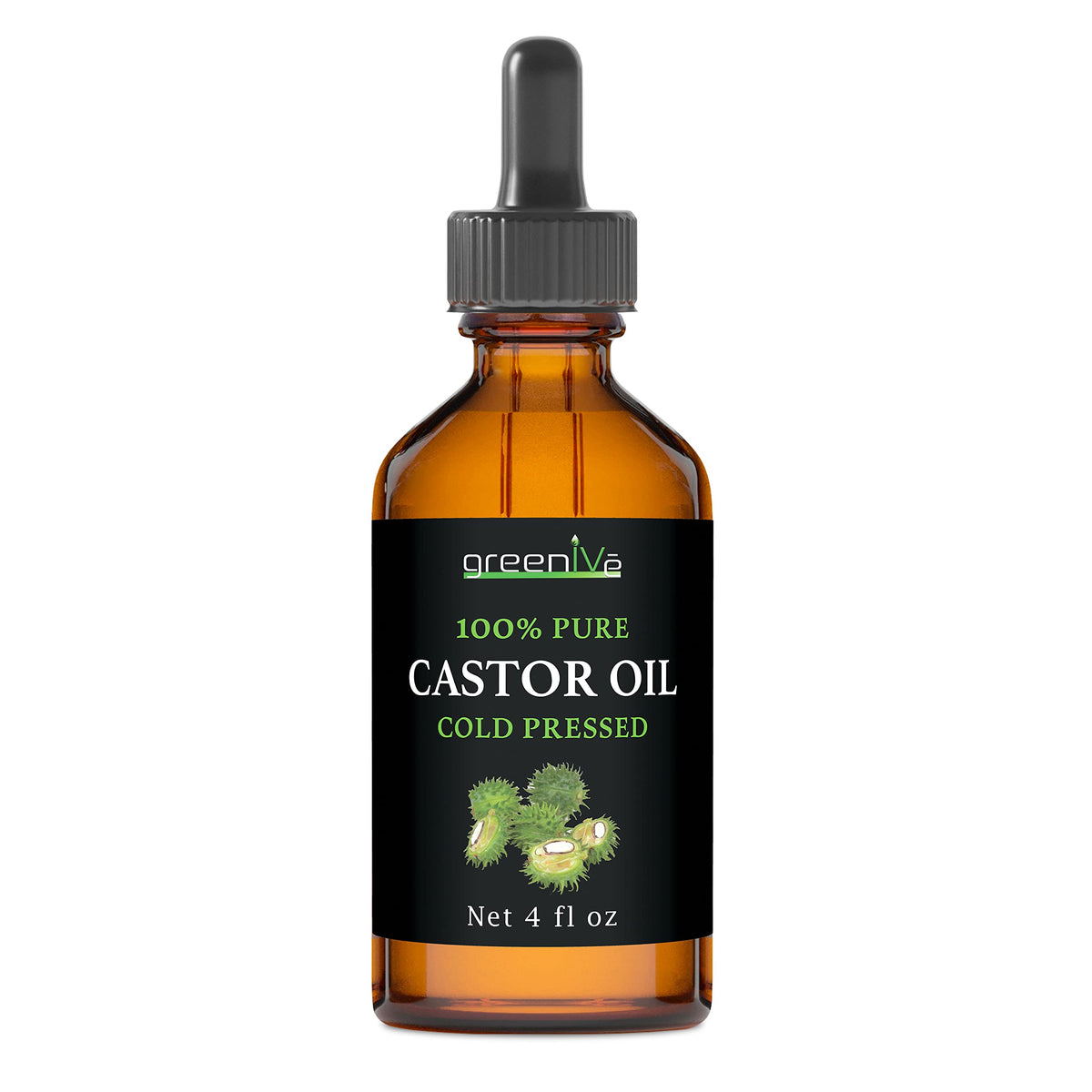 Close-up of GreenIVe castor oil texture