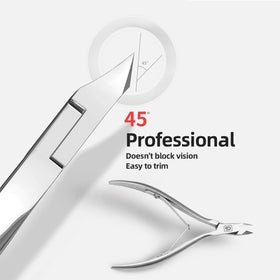 Close-up of Gubonwer Cuticle Nippers blades for precision cutting