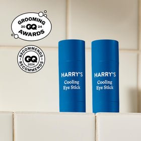 Close-up of Harry's Cooling Eye Stick showing texture