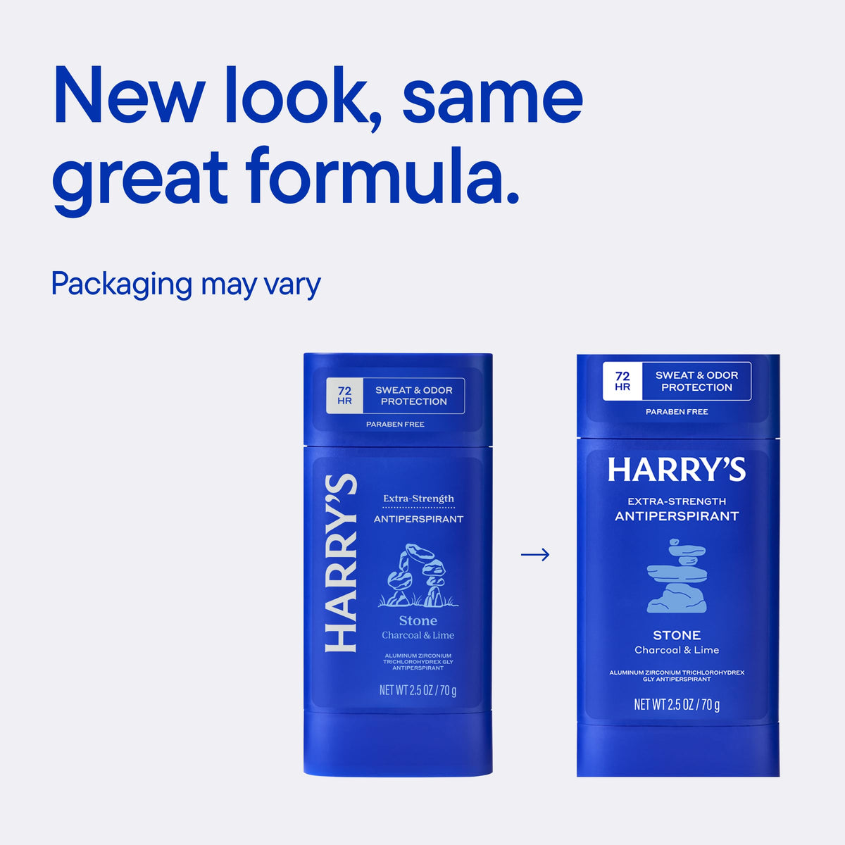 Close-up of Harry's Extra-Strength Antiperspirant stick applying smoothly