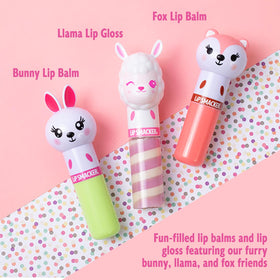 Close-up of Hoppy Carrot Cake lip balm from Lip Smacker Lippy Pals