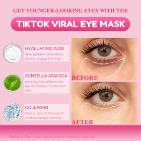 Close-up of ICIKOL Under Eye Patch texture