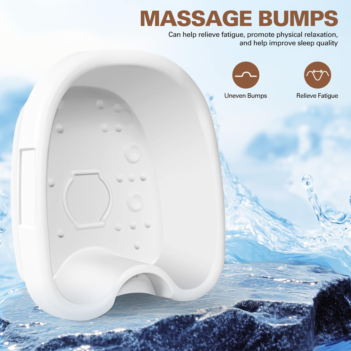 Close-up of Idudbid Ionic Foot Bath Detox Machine control panel
