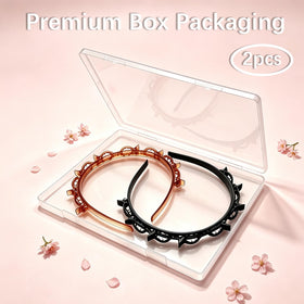 Close-up of IJPDDRXYN headband with clips attached
