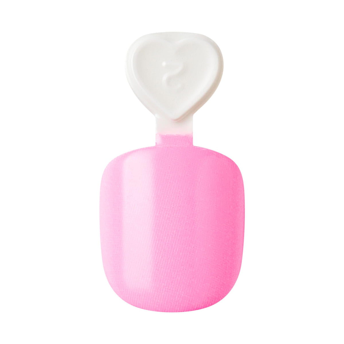 Close-up of imPRESS Mini Mani Press On Nails with pink glitter