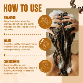 Close-up of INFINA ESSENTIALS Castor Oil Batana Conditioner ingredients