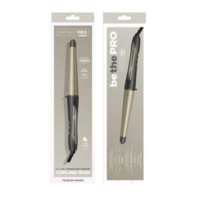 Close-up of INFINITIPRO BY CONAIR Tapered Curling Wand barrel