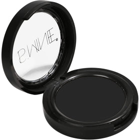 Close-up of IS'MINE Black Matte Eyeshadow swatch