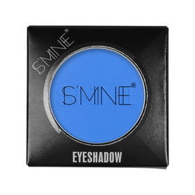 Close-up of IS'MINE Blue Matte Eyeshadow swatch