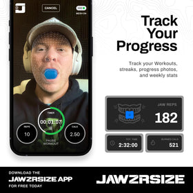Close-up of Jawzrsize Jaw Exerciser material