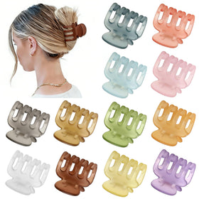 Close-up of Jelly Black Sisiaipu Hair Clip