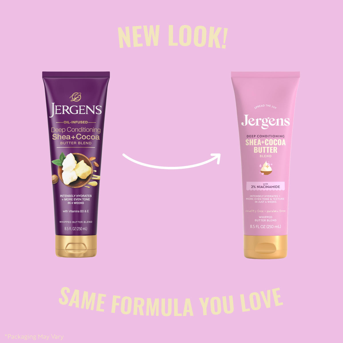 Close-up of Jergens Whipped Body Butter texture