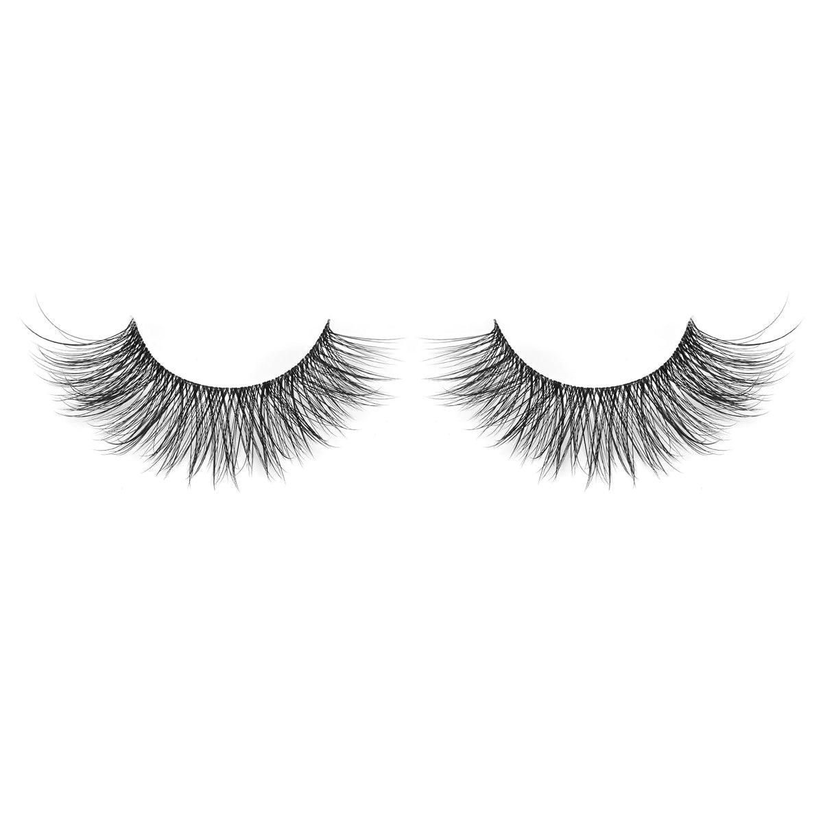 Close-up of Jiocolor 3D lashes showing lash band