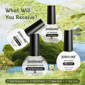 Close-up of JODSONE nail dehydrator bottle with 10ml label