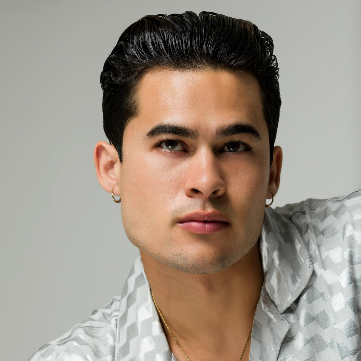 Close-up of JOHNNY B. King Mode Hair Styling Gel texture