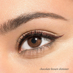Close-up of Julep Chocolate Brown Shimmer Eyeliner tip
