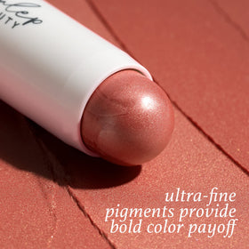 Close-up of Julep Cream Blush & Lip Color Stick Desert Rose tip