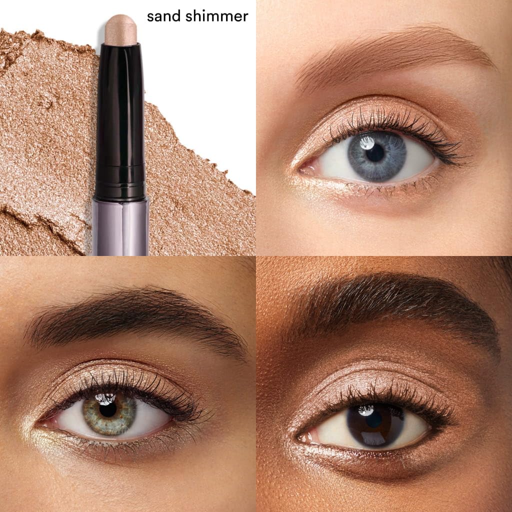 Close-up of Julep Eyeshadow 101 Stick showing the shimmer finish
