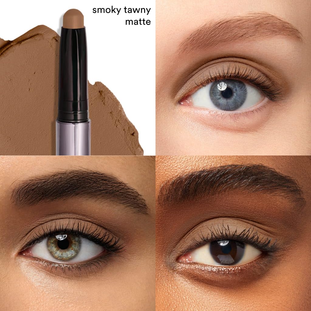 Close-up of Julep Eyeshadow 101 Stick showing the Smokey Tawney Matte shade