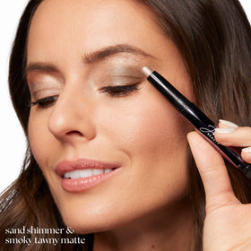 Close-up of Julep Eyeshadow stick with Ginger Matte shade