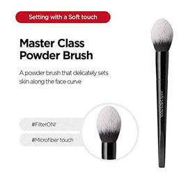 Close-up of JUNG SAEM MOOL Powder Brush soft bristles