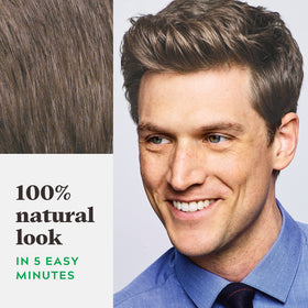 Close-up of Just for Men Shampoo-In Color ingredients list