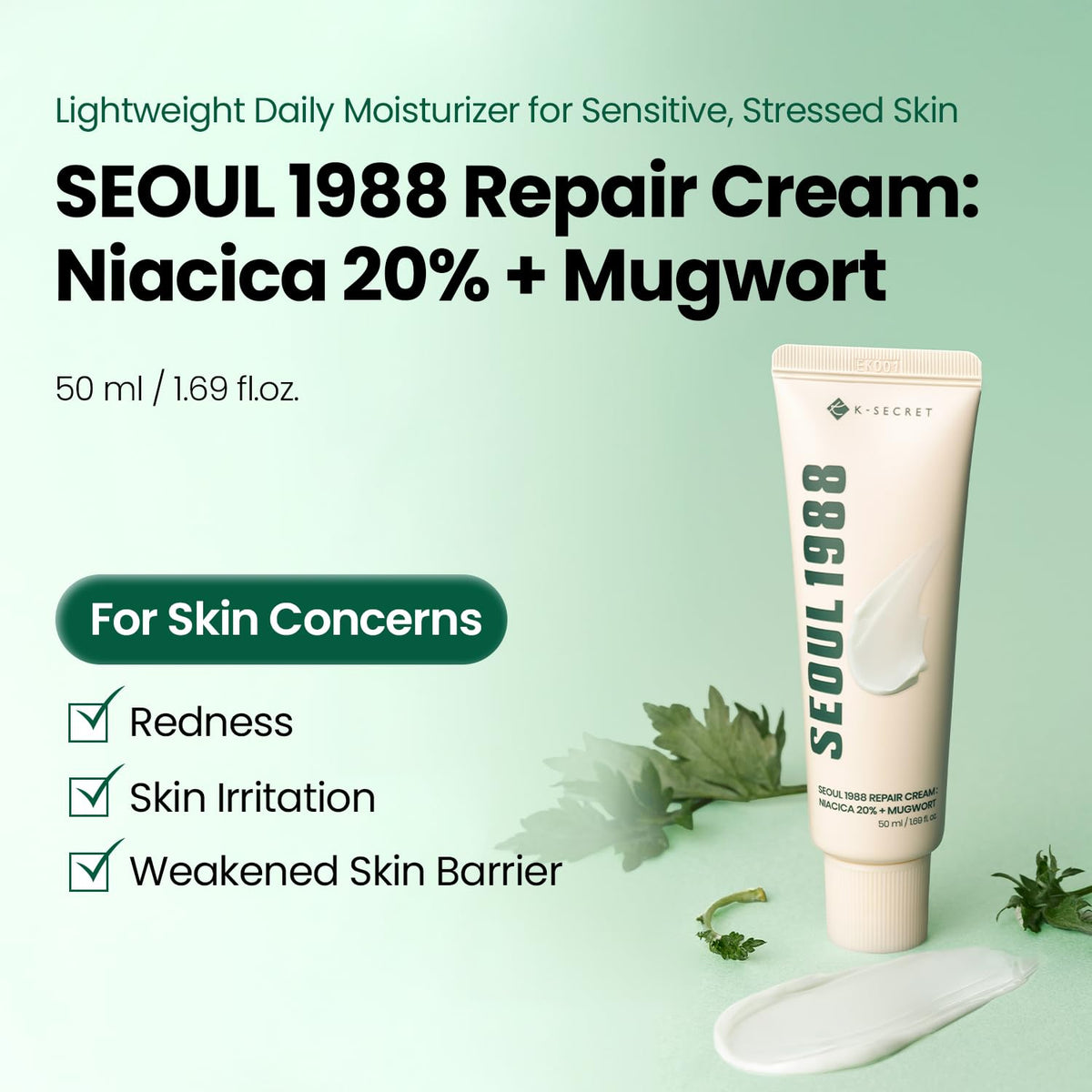 Close-up of K-SECRET 1988 Repair Cream texture