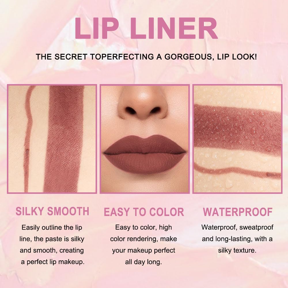 Close-up of Kaely lip liner pencil tip