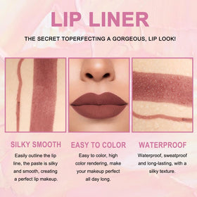 Close-up of Kaely lip liner pencil tip