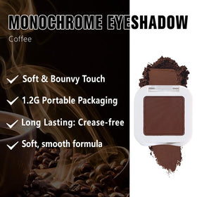 Close-up of Kaely Pressed Single Eyeshadow Coffee Matte powder