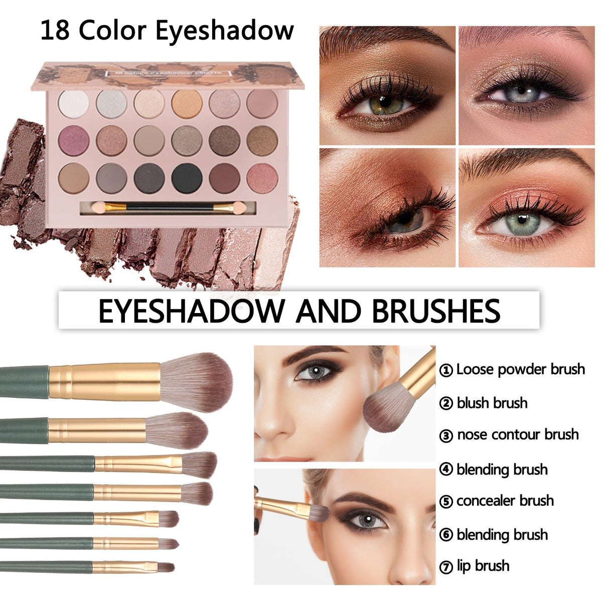 Close-up of KAVCENT foundation and concealer palette