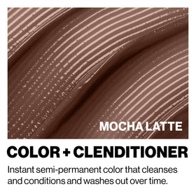 Close-up of KERACOLOR Color + Clenditioner Mocha Latte texture