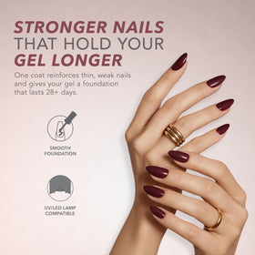 Close-up of KIARA SKY Rubber Base Gel texture