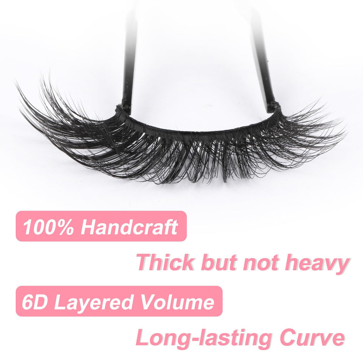 Close-up of Kiromiro False Eyelashes cotton band