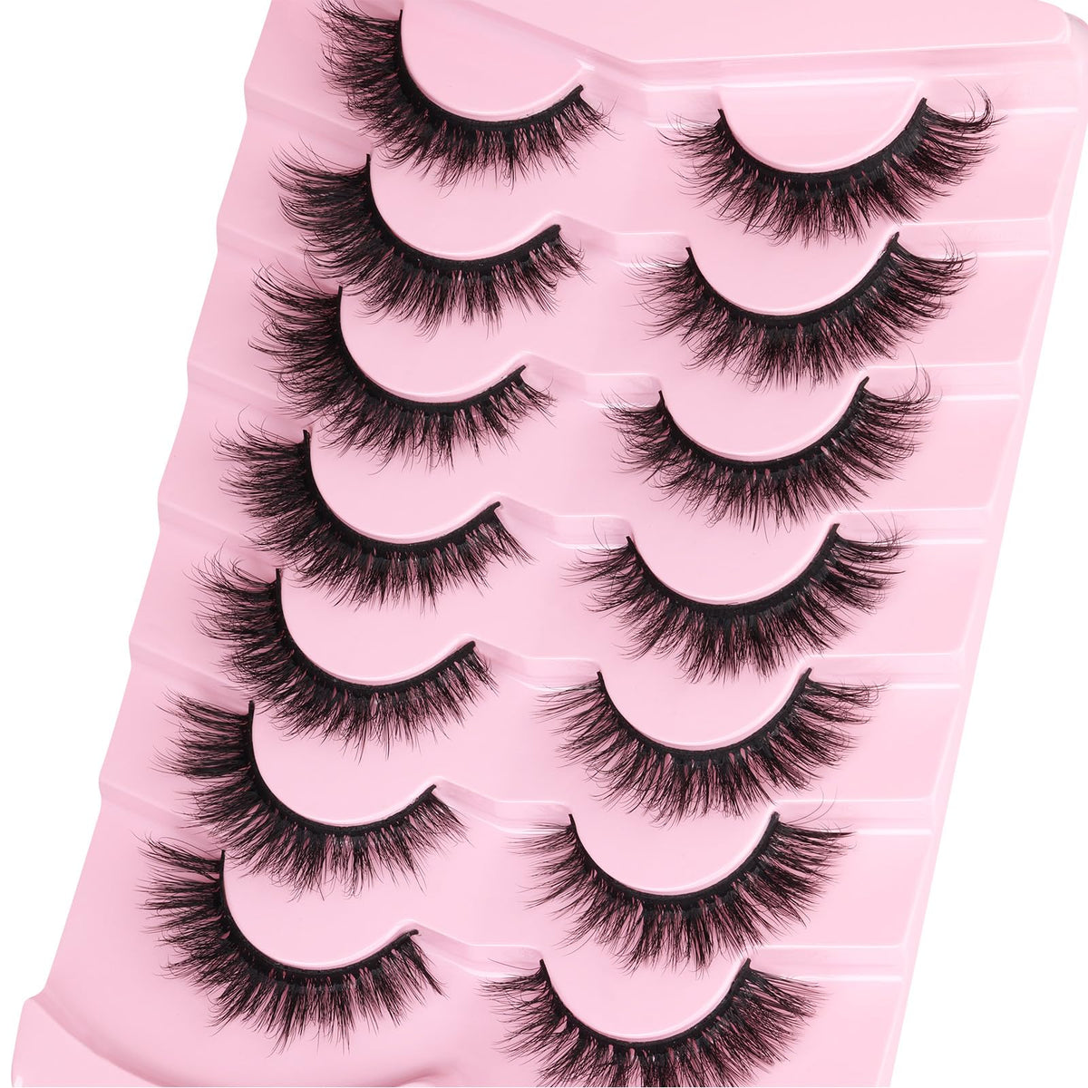 Close-up of Kiromiro False Eyelashes with soft cotton band