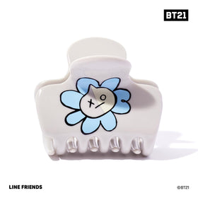 Close-up of Kitsch BT21 hair clip showcasing VAN character