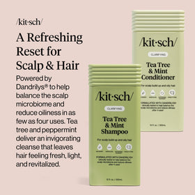 Close-up of Kitsch Tea Tree Shampoo texture