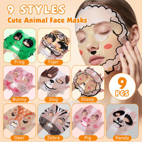 Close-up of KONEUK animal face mask with frog design