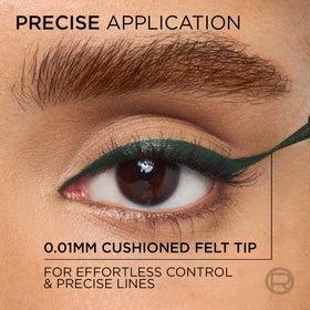 Close-up of L'Oreal Paris Liquid Eyeliner felt tip